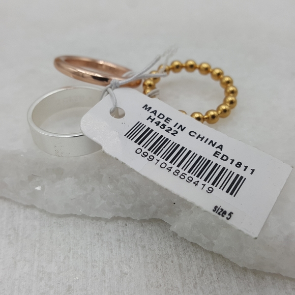 NWT J. Crew Ring Set - Picture 4 of 4